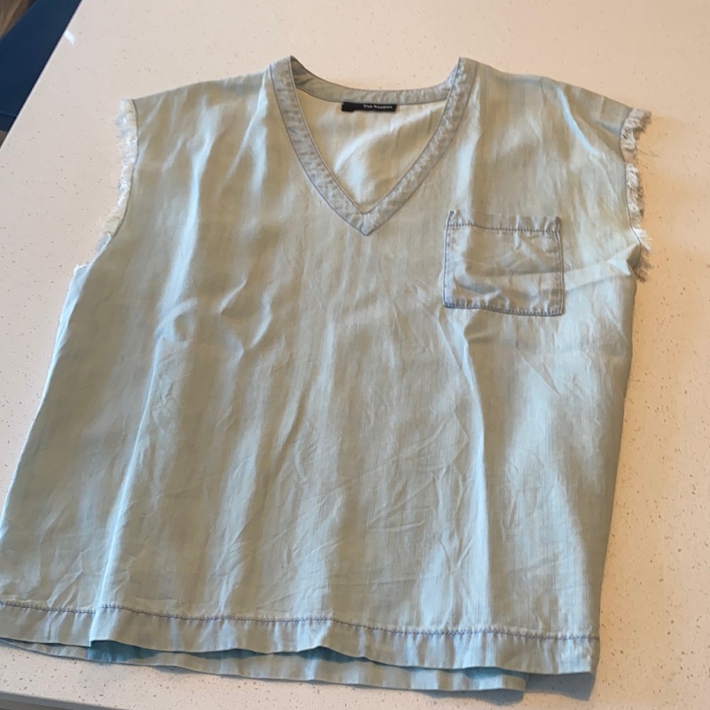 Kooples Tank Top light denim